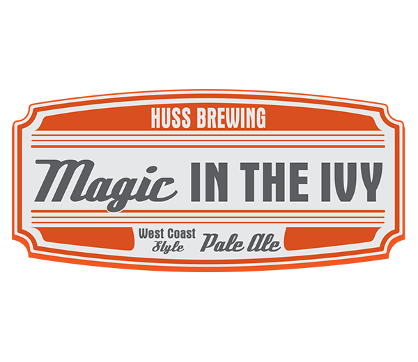 HUSS BREWING MAGIC IN THE IVY PALE ALE Crescent Crown
