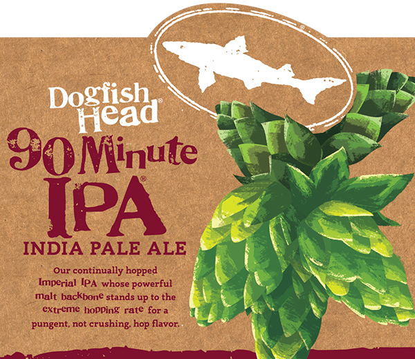 DOGFISH HEAD 90 MINUTE IPA DOGFISH HEAD 90 MINUTE IPA