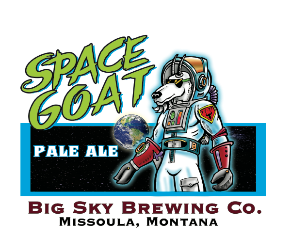 BIG SKY SPACE GOAT PALE ALE Crescent Crown
